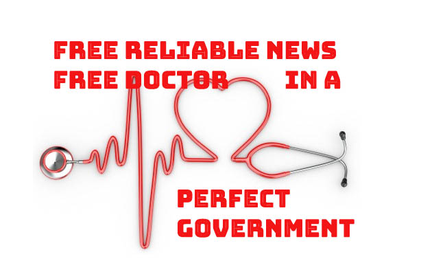 Free reliable news, free doctor and perfect government rules during confinement, now!